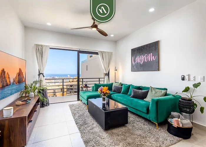 Amazing 2br With Rooftop Pool - Bbq Apartment Cabo San Lucas
